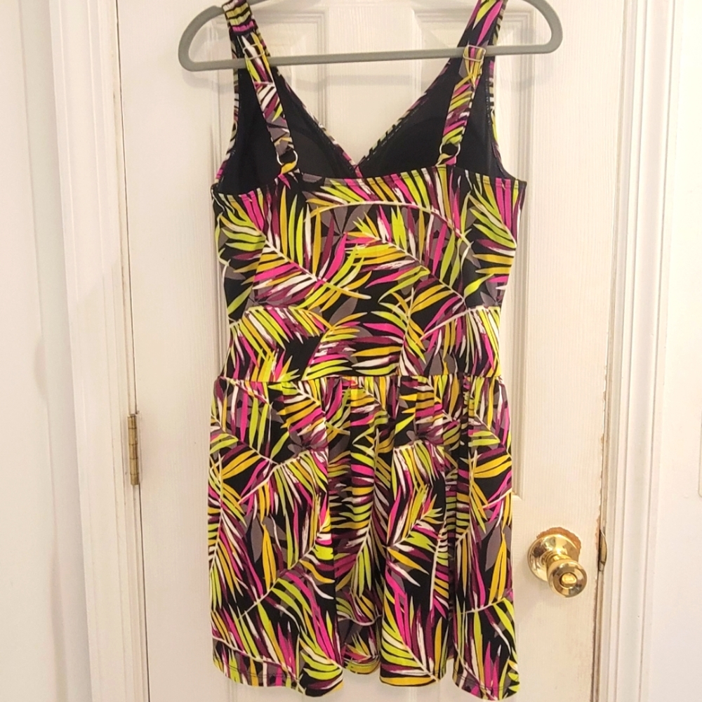 d&Co Beach Swim Dress Sz 14 - Picture 2 of 9